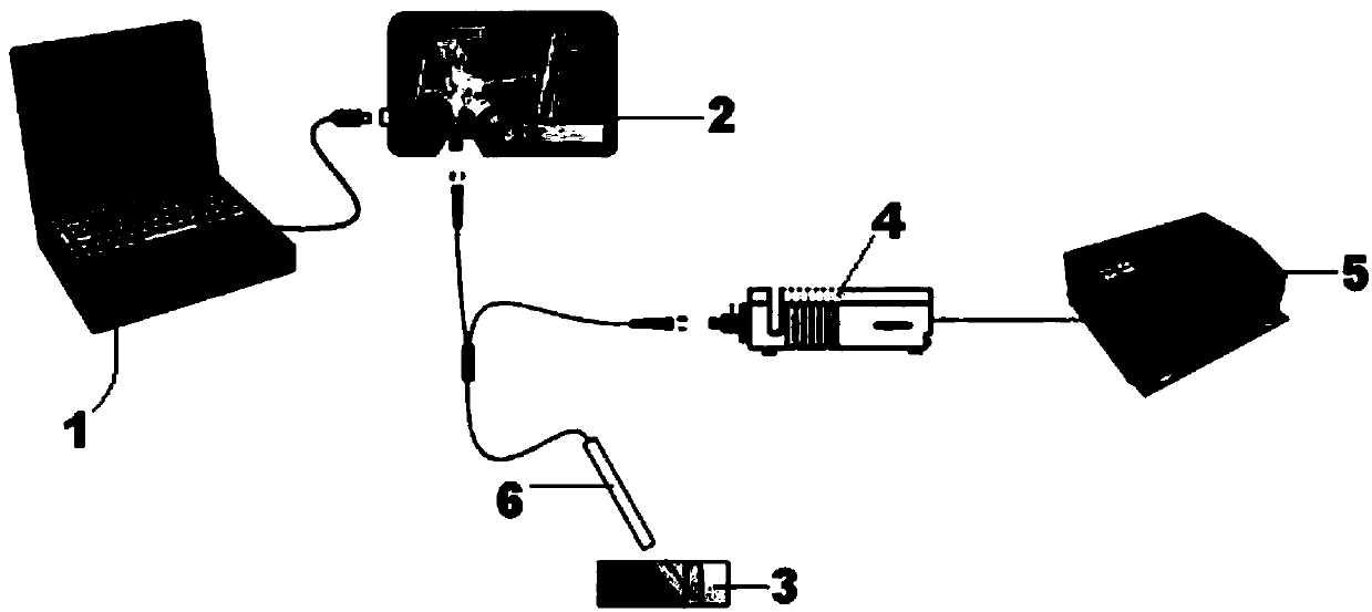 Relaxation spectrum detection device and method