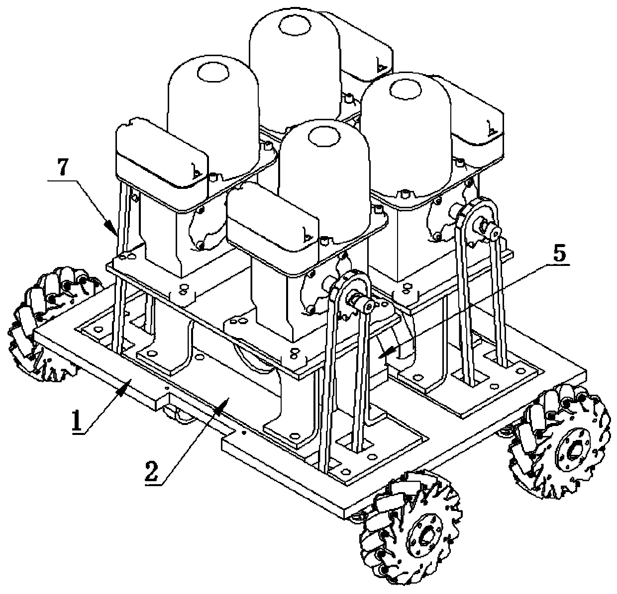 Omni-directional traction electric door