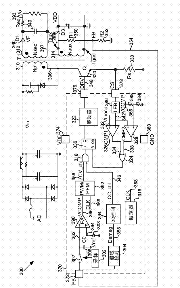 System and method for power supply transformation system protection at least based on feedback signal