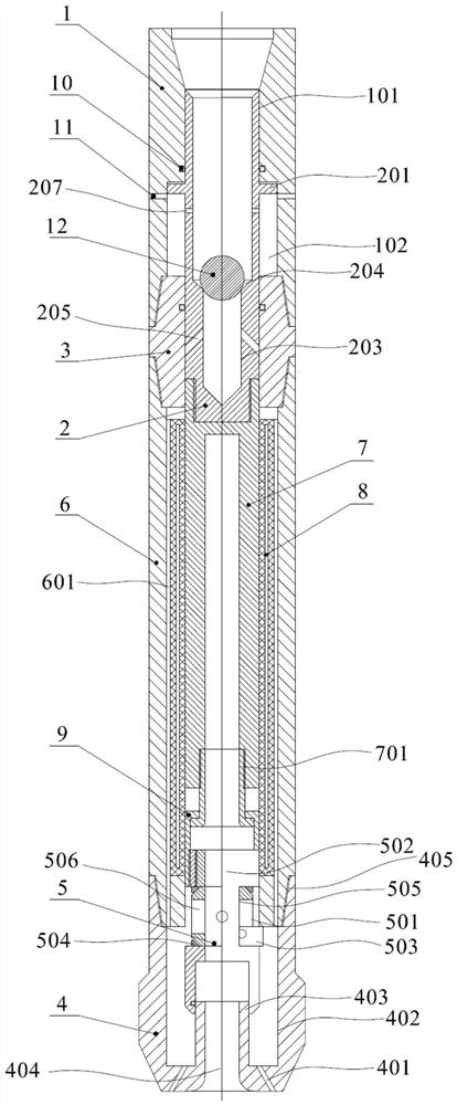 A kind of coring device and coring method