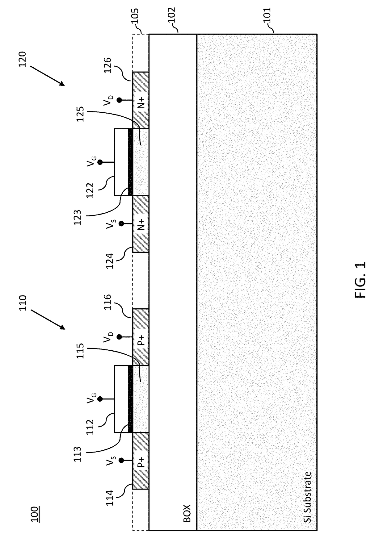 Systems, methods and apparatus for enabling high voltage circuits