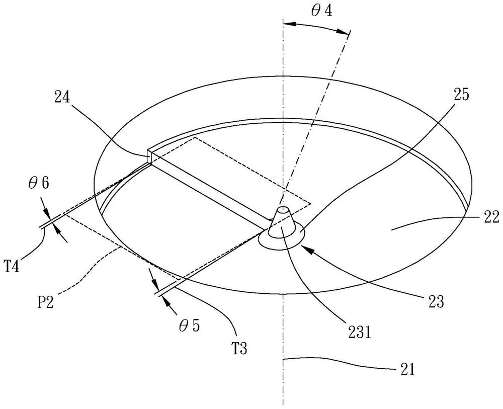 Optical lens, optical lens molding die and manufacturing method thereof