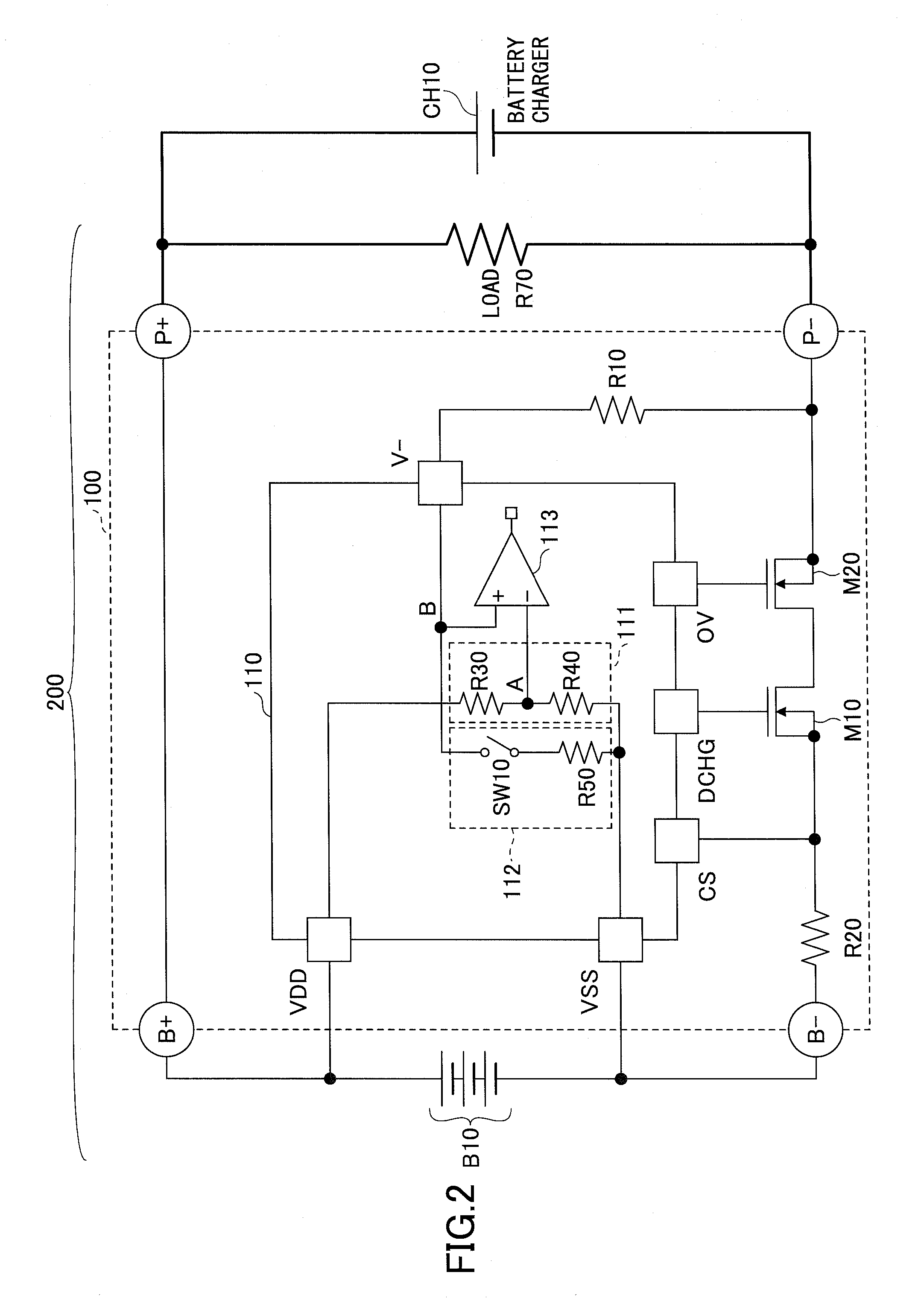 Semiconductor integrated circuit, protection circuit and battery pack