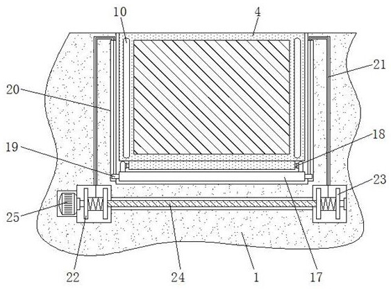 A safe and stable vehicle display assembly