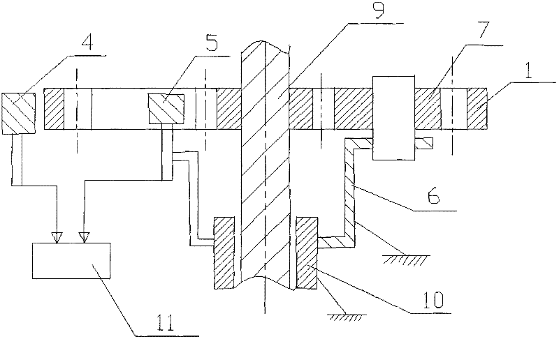 Steering system planetary gear absolute angle output corner sensor