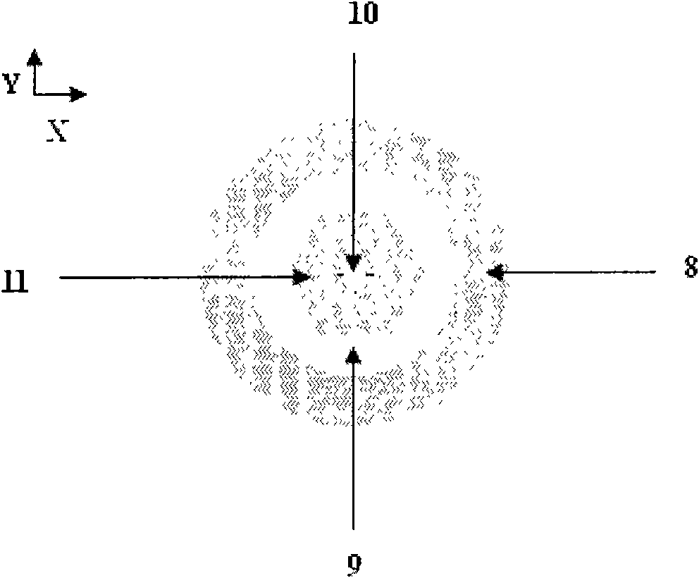 Photonic crystal vertical cavity surface emitting laser with single module, large power and low divergence angle