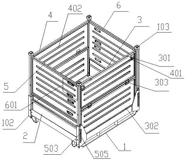 A new type of plate-type foldable iron box