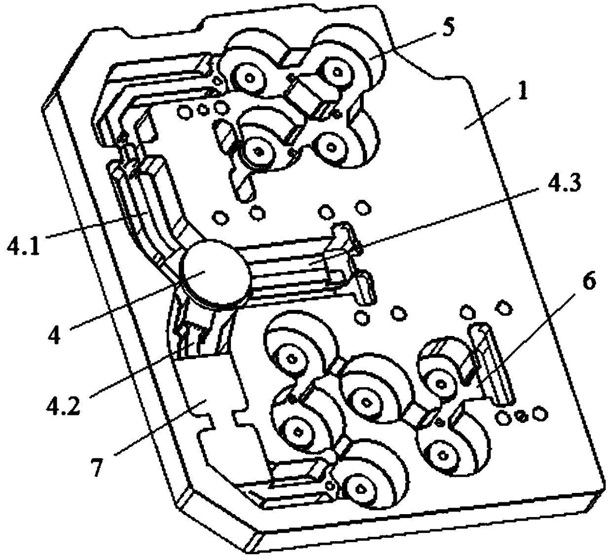 A waveguide duplexer