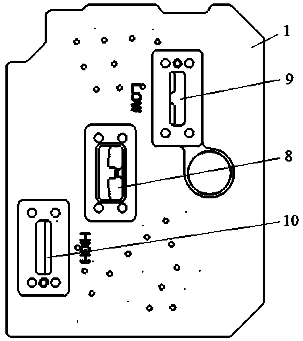 A waveguide duplexer