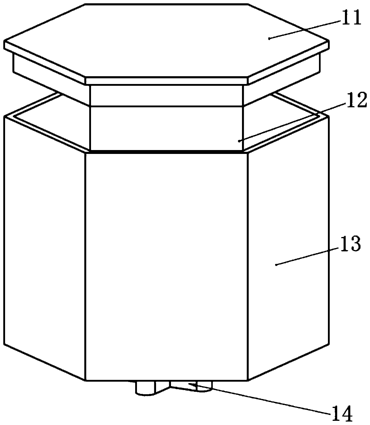 A cold storage device with adjustable cold storage and cooling release rates