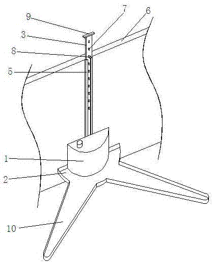 Poultry antifreeze water fountain with extension groove