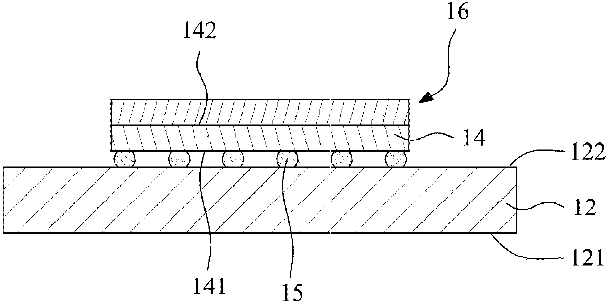 Semiconductor element, semiconductor package structure and manufacturing method thereof