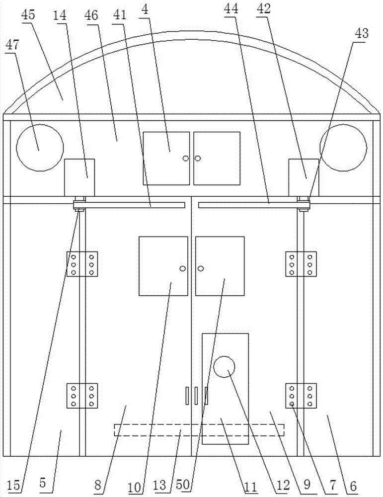 A warming, smoke dispersing and ventilation system for construction of underground workshops in alpine regions