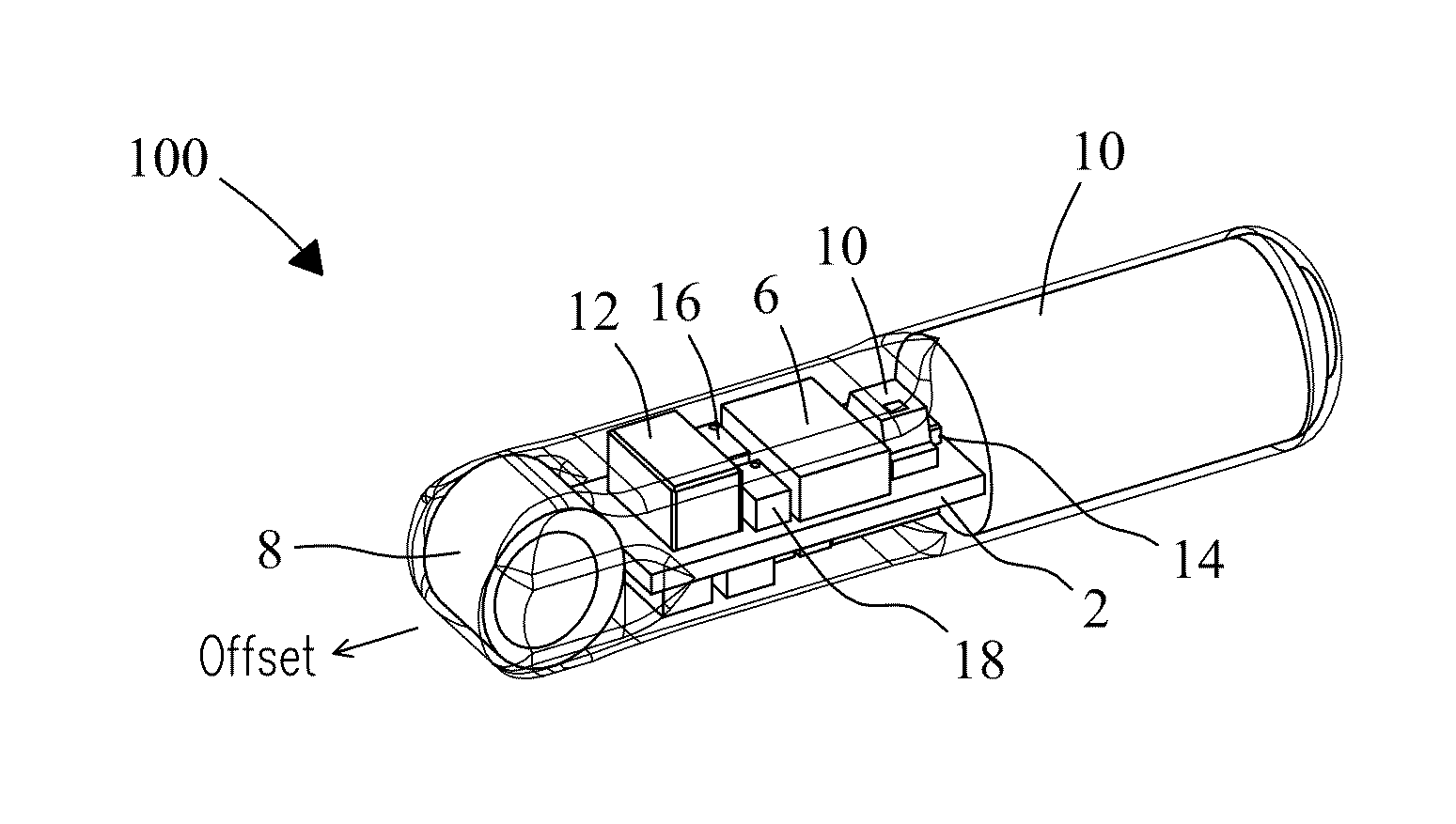 Injectable acoustic transmission devices and process for making and using same