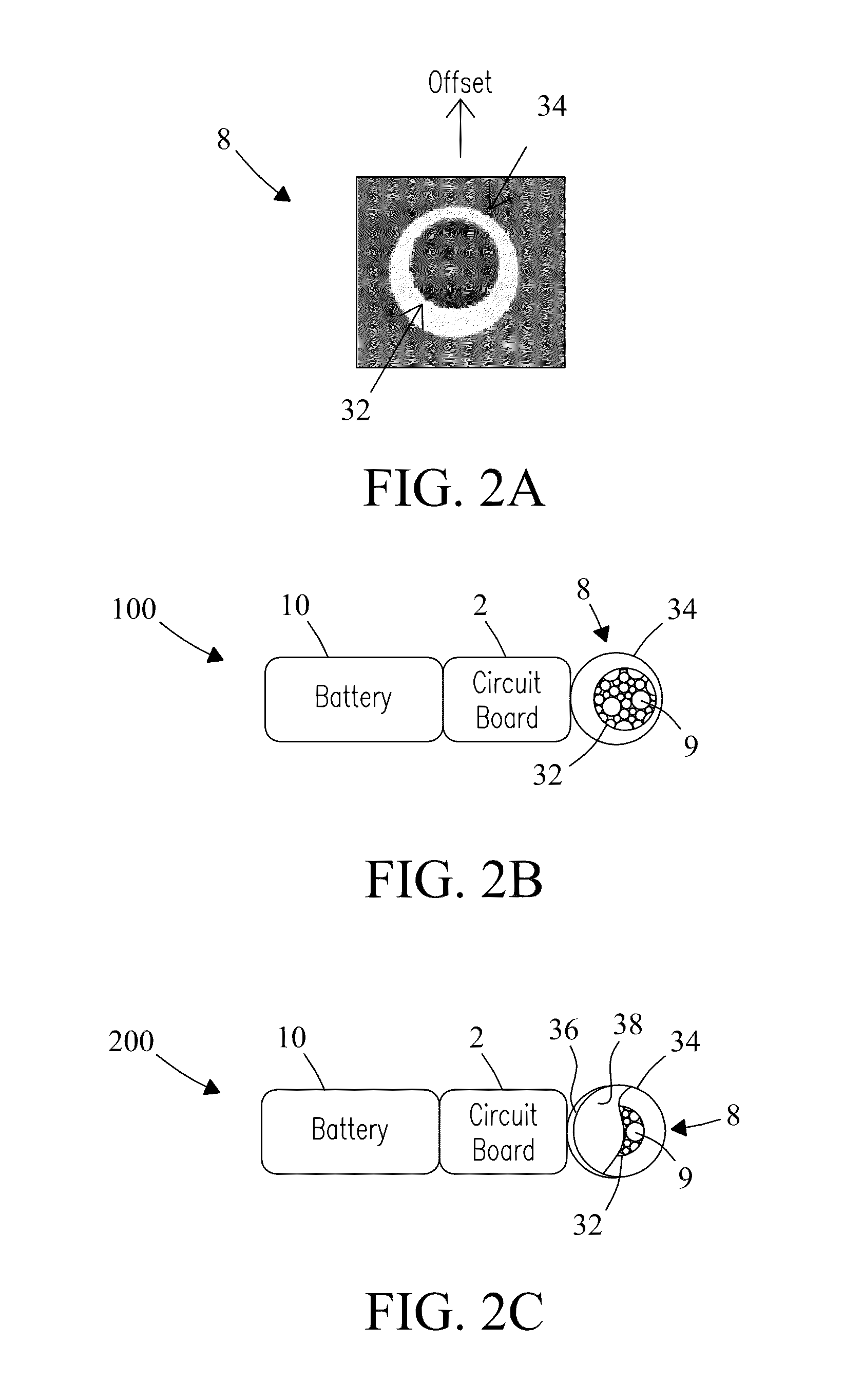 Injectable acoustic transmission devices and process for making and using same