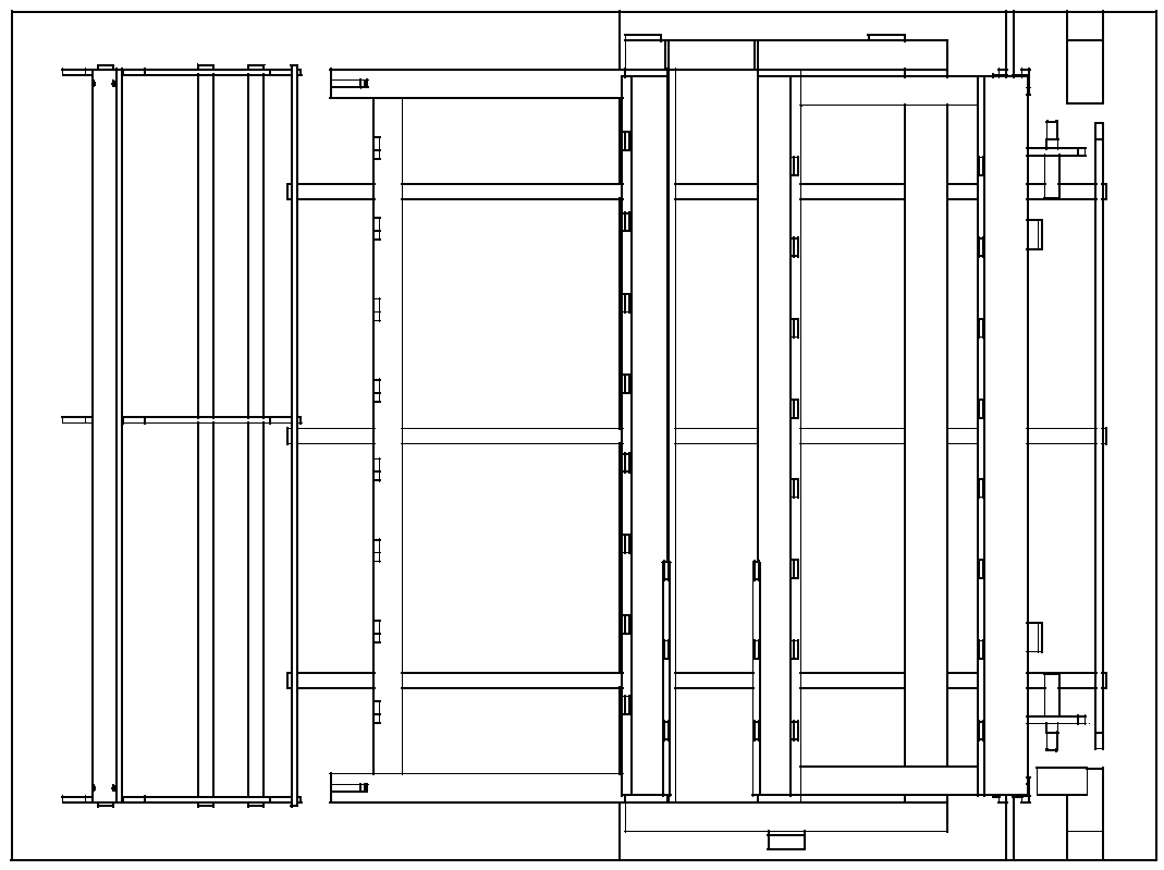 Assembling and welding fixture for forklift overhead guard