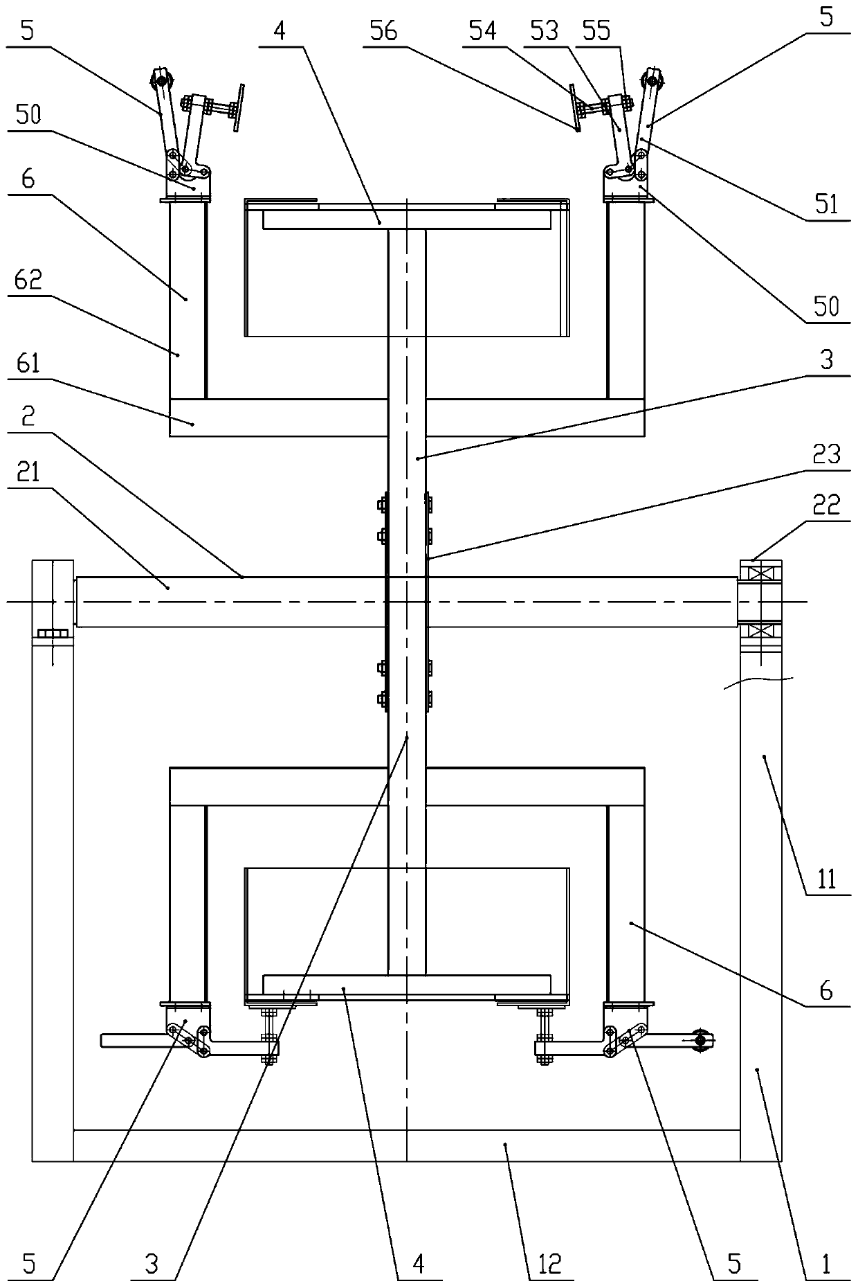 Novel carton pasting machine