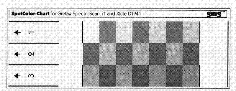 Digital sample printing method of spot color participation image