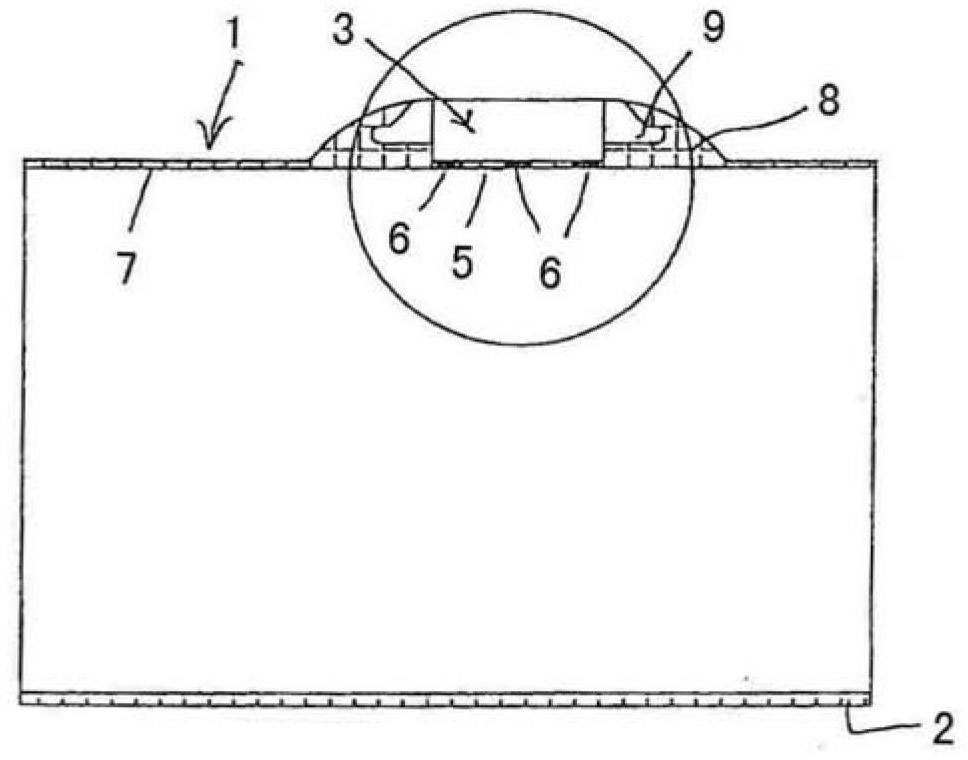 Liner having an integrated electrode