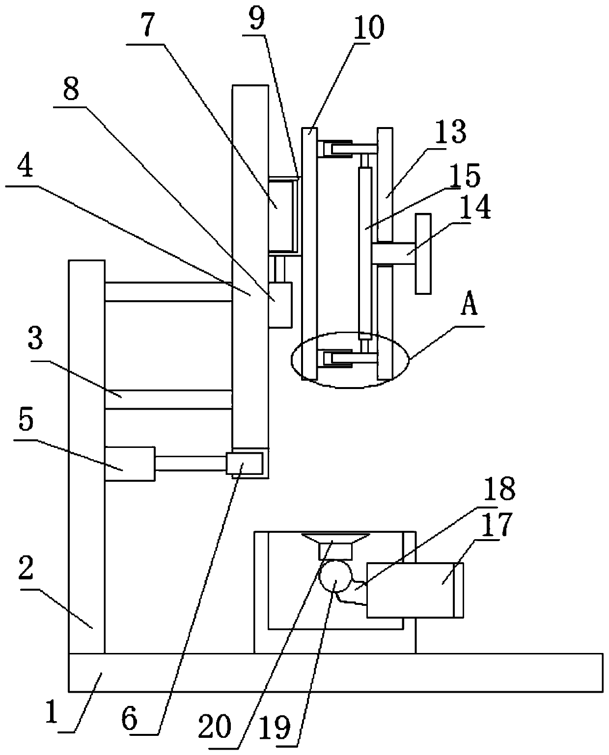 Wood grooving machine tool