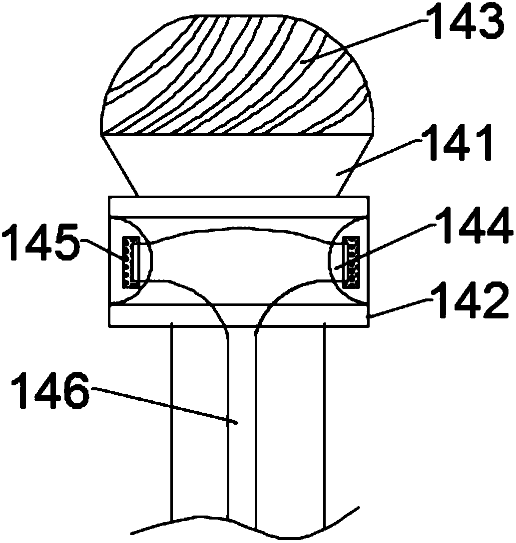 Deep hole machining device for production