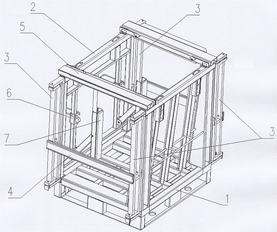 A kind of ultra-thin glass bracket