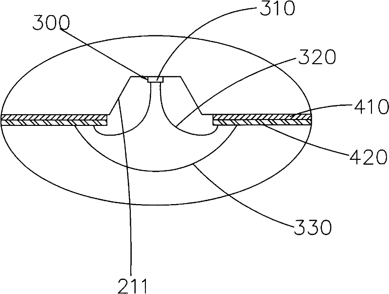 Lamp with light source integrated with radiator and manufacturing method of lamp