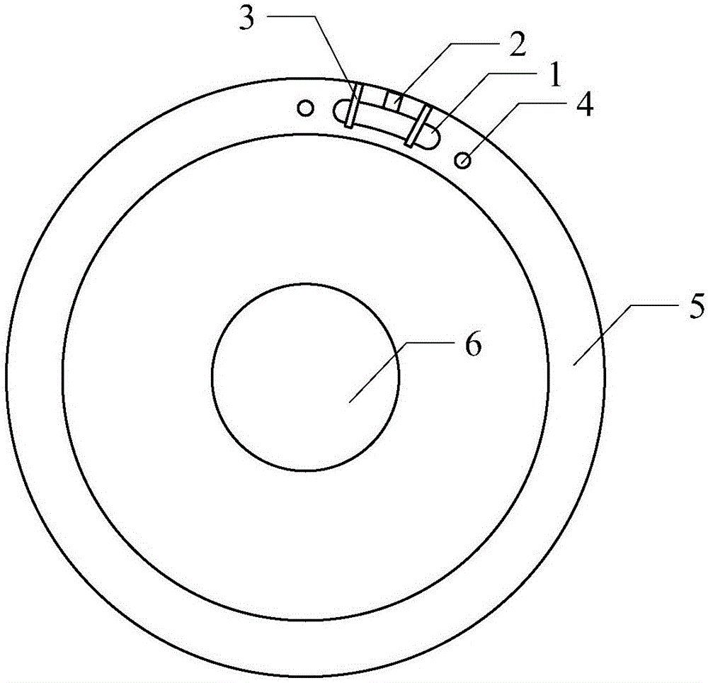 Basin-type insulator with embedded probe and manufacturing method thereof