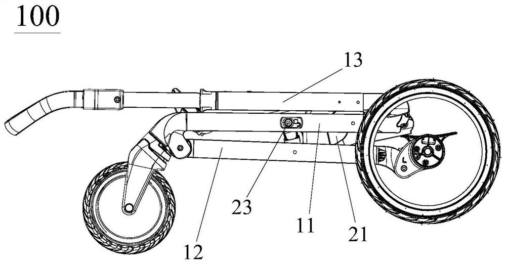 Baby carriage and folding and locking mechanism thereof