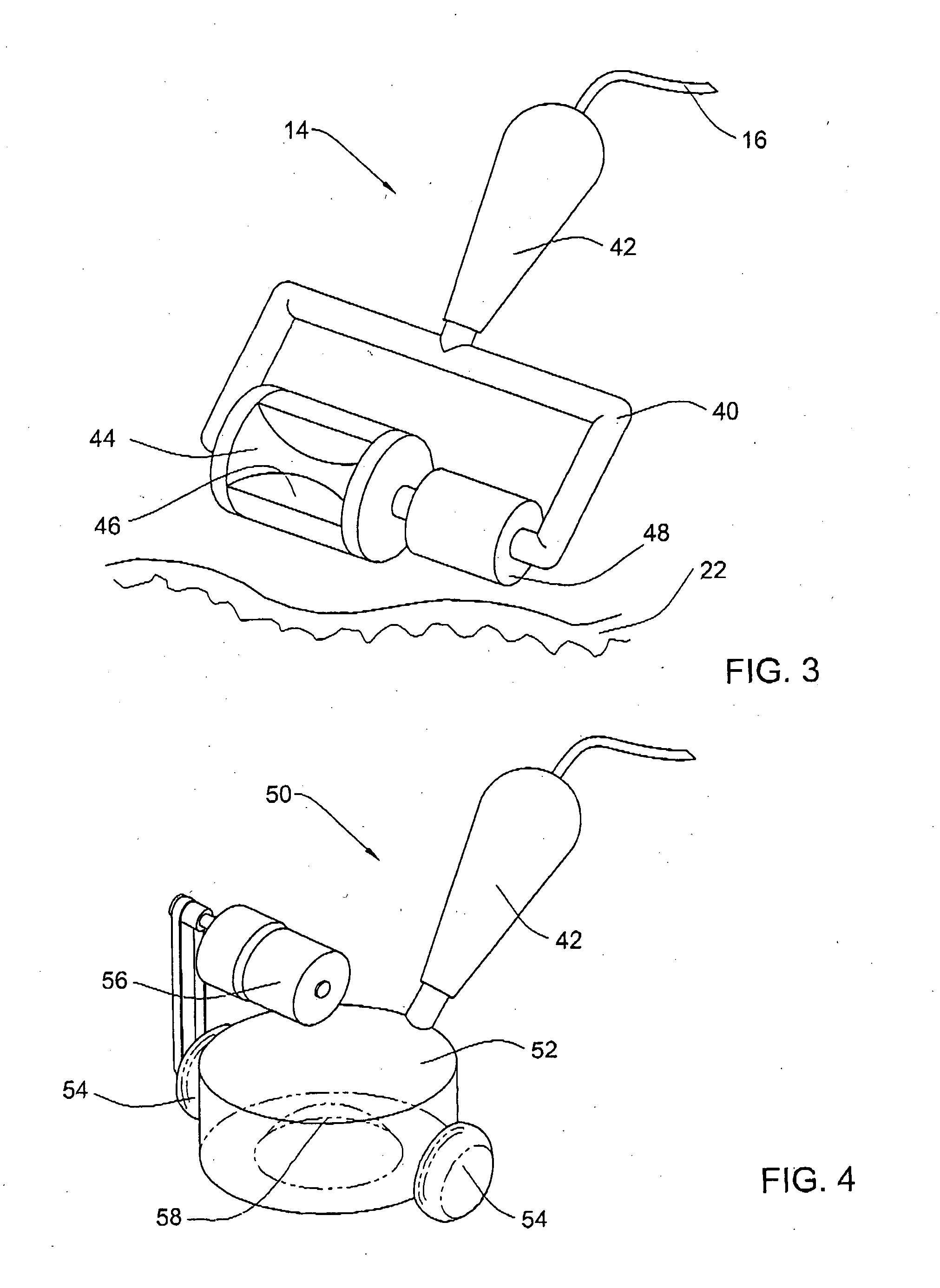 Method and device for sub-dermal tissue treatment