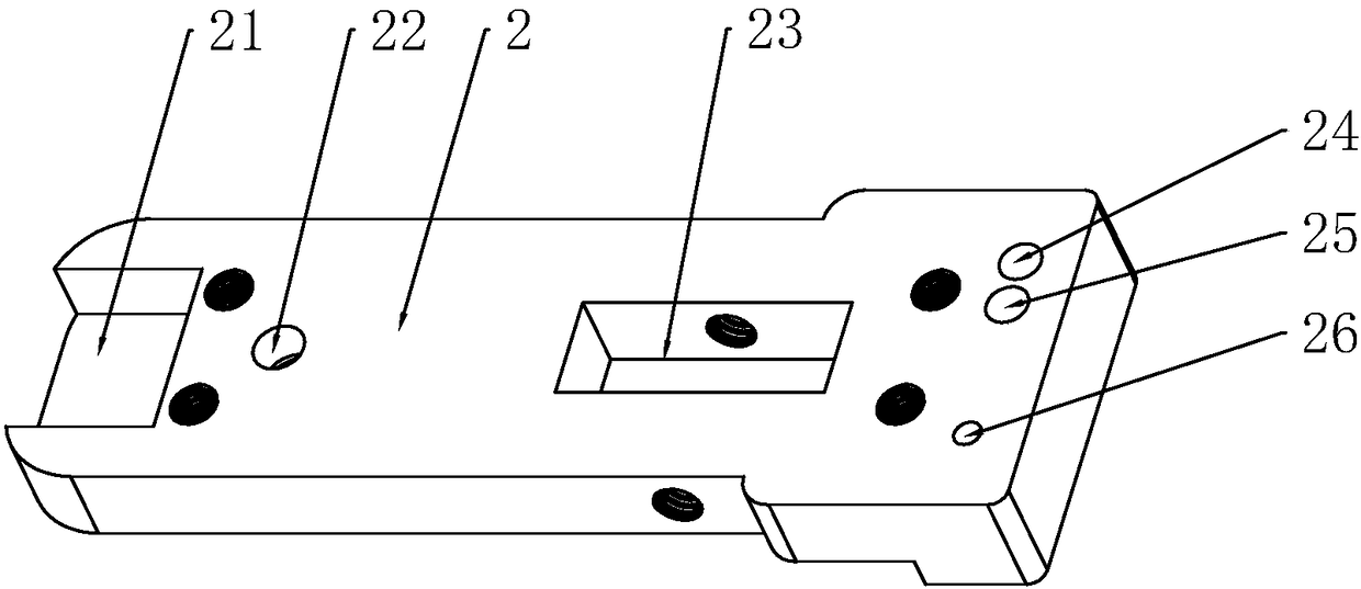 Electrical signal acquisition and transmission device for flat working electrode