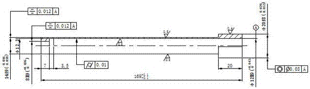 Machining methods for inner walls of cylinders with thin-walled small half-blind deep holes and thin-walled small full-blind deep holes