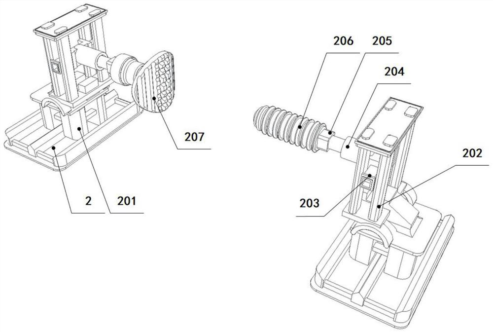 A fine forging and deep processing equipment for flat forging tooth block