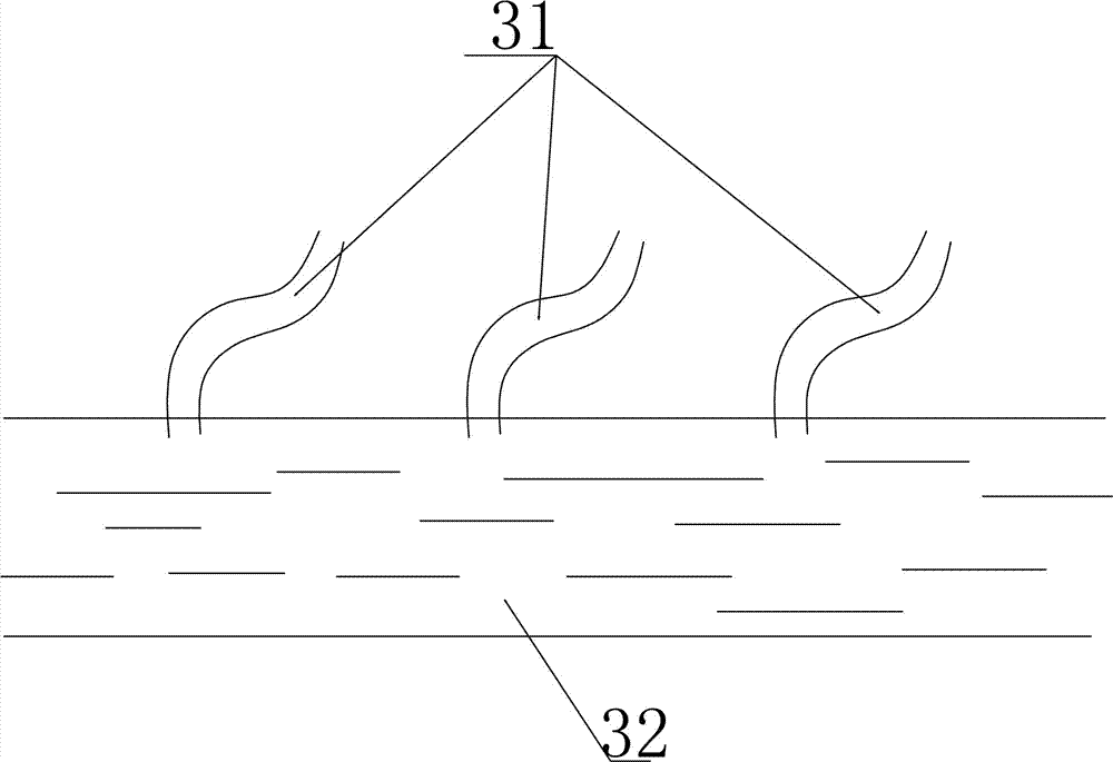 A ground rainwater comprehensive utilization system and rainwater purification method