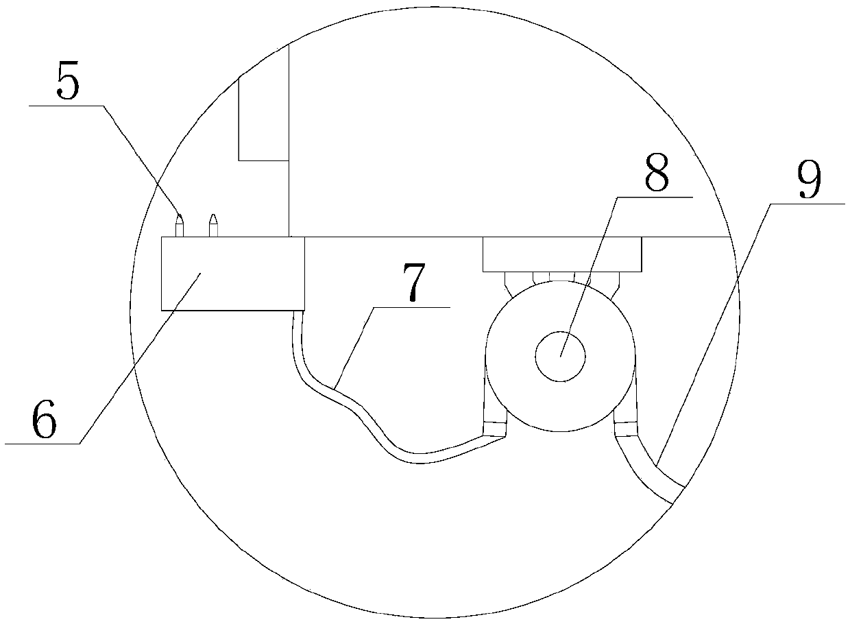 Winged insect prevention recording device capable of supplementing light