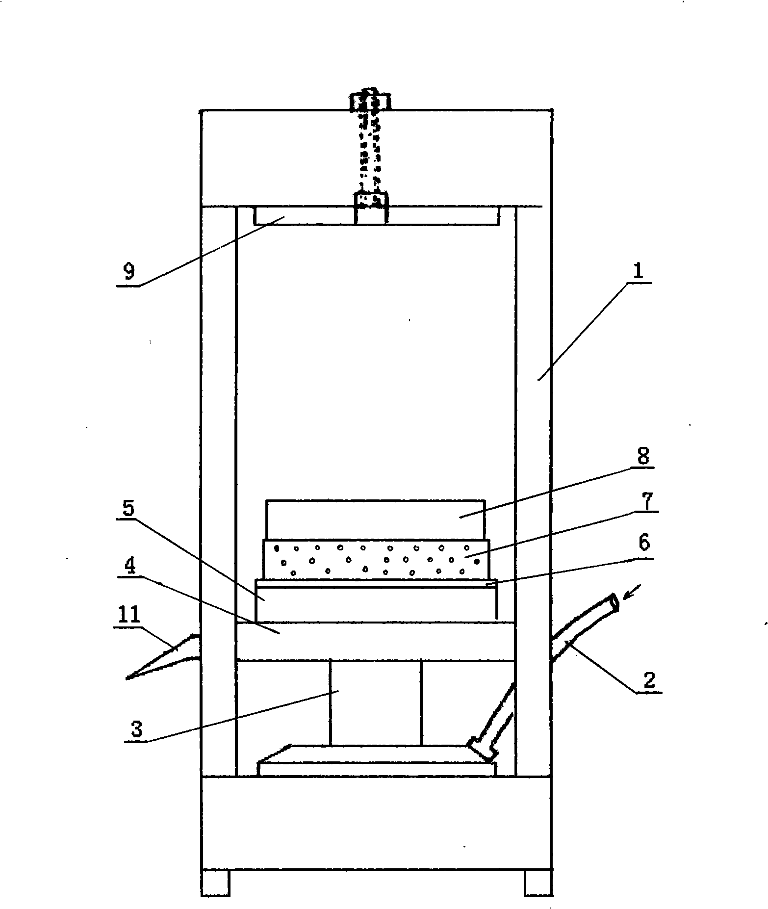 Peanut extracting oil and saving kernel apparatus and method and production of albumen powder, peanut powder