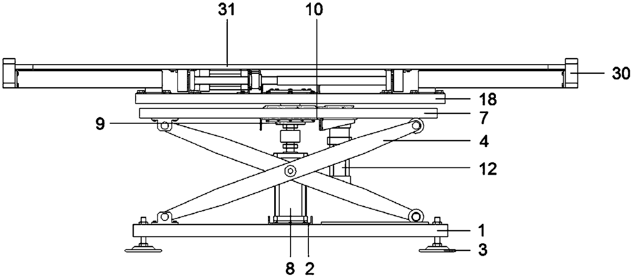 An electric vehicle battery pack fine-tuning mounting platform