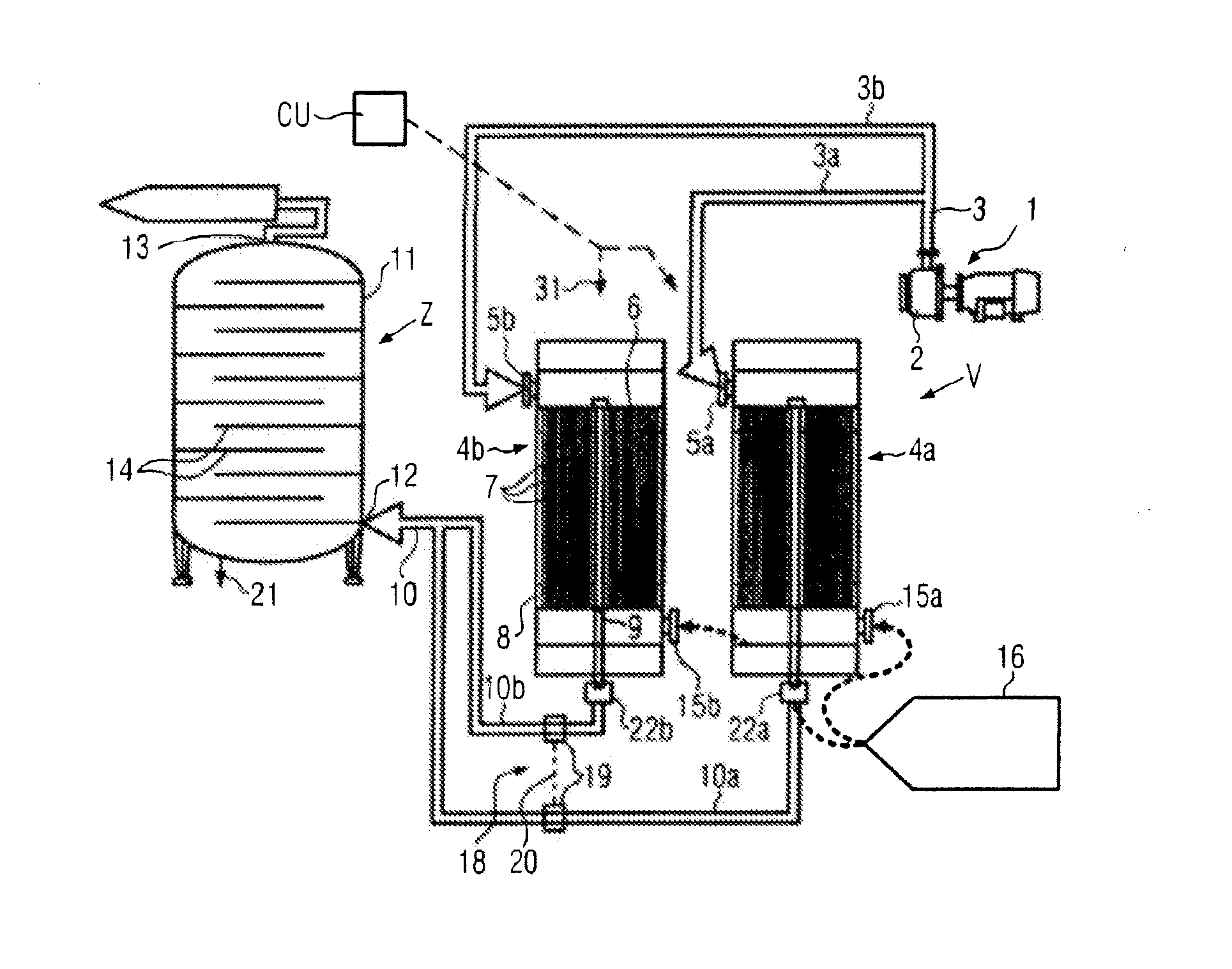 Method and device for manufacturing filtered liquids