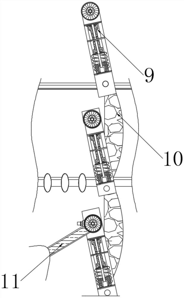 Intelligent manufacturing machine tool equipment with adjustable spraying distance for automobile parts