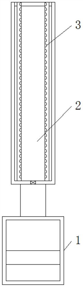 Silicone oil clutch with front cover convenient and quick to disassemble