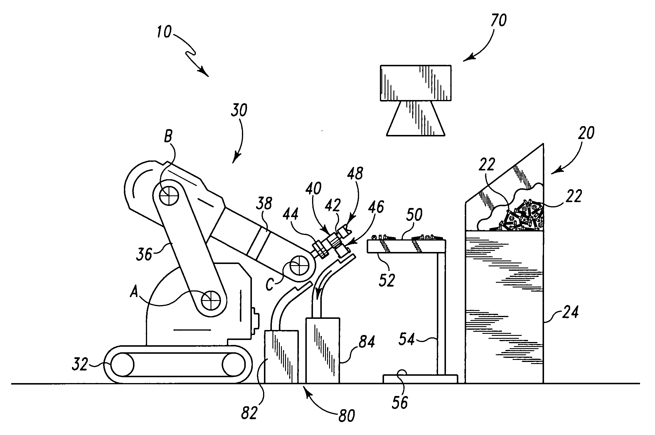 Systems and methods for isolating parts