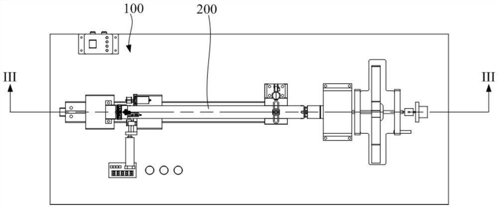 Tubular motor torque testing device and method