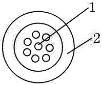 A modified PBT material, a pressure-resistant loose tube and an optical cable using the loose tube