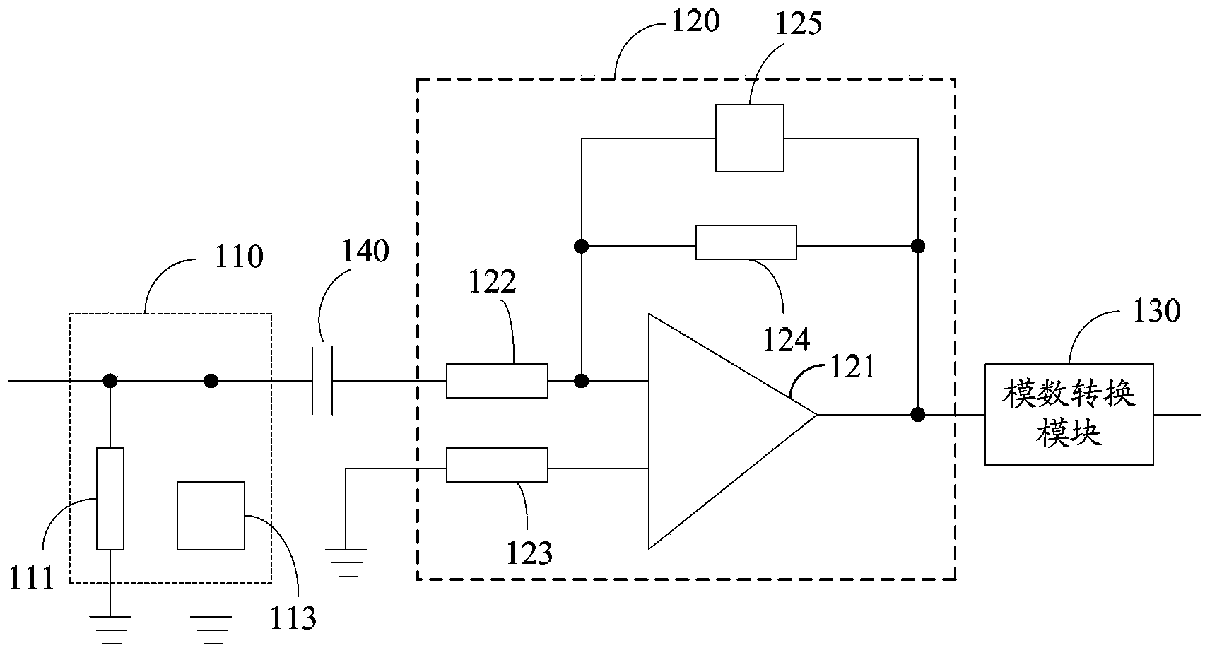 Optical module and detection circuit thereof