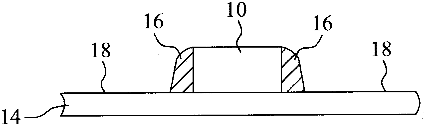 Manufacturing method for protecting interval wall of bipolar transistor circuit