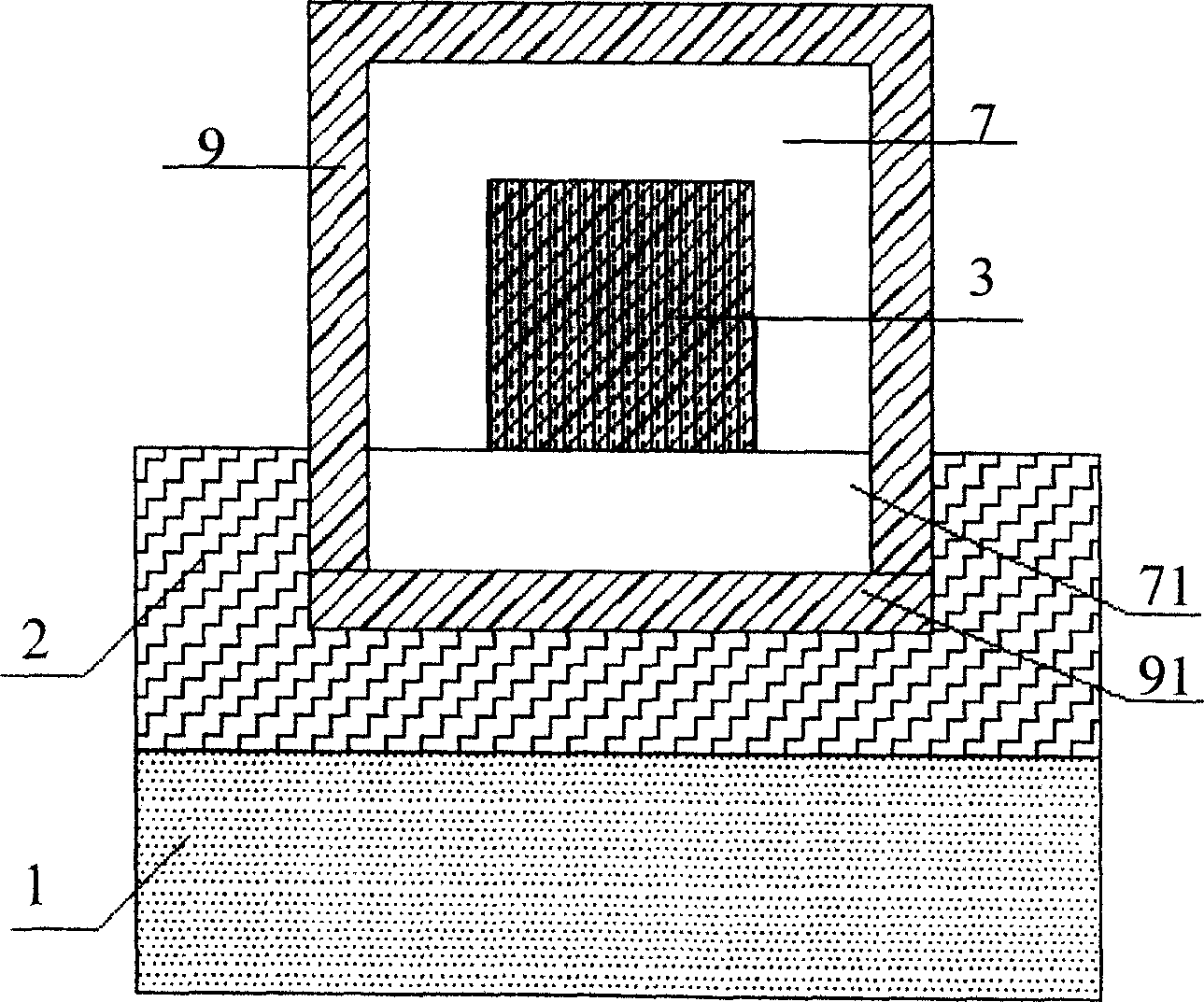 Three-dimensional multi-gate high-voltage N type transverse double-diffused metal-oxide semiconductor device