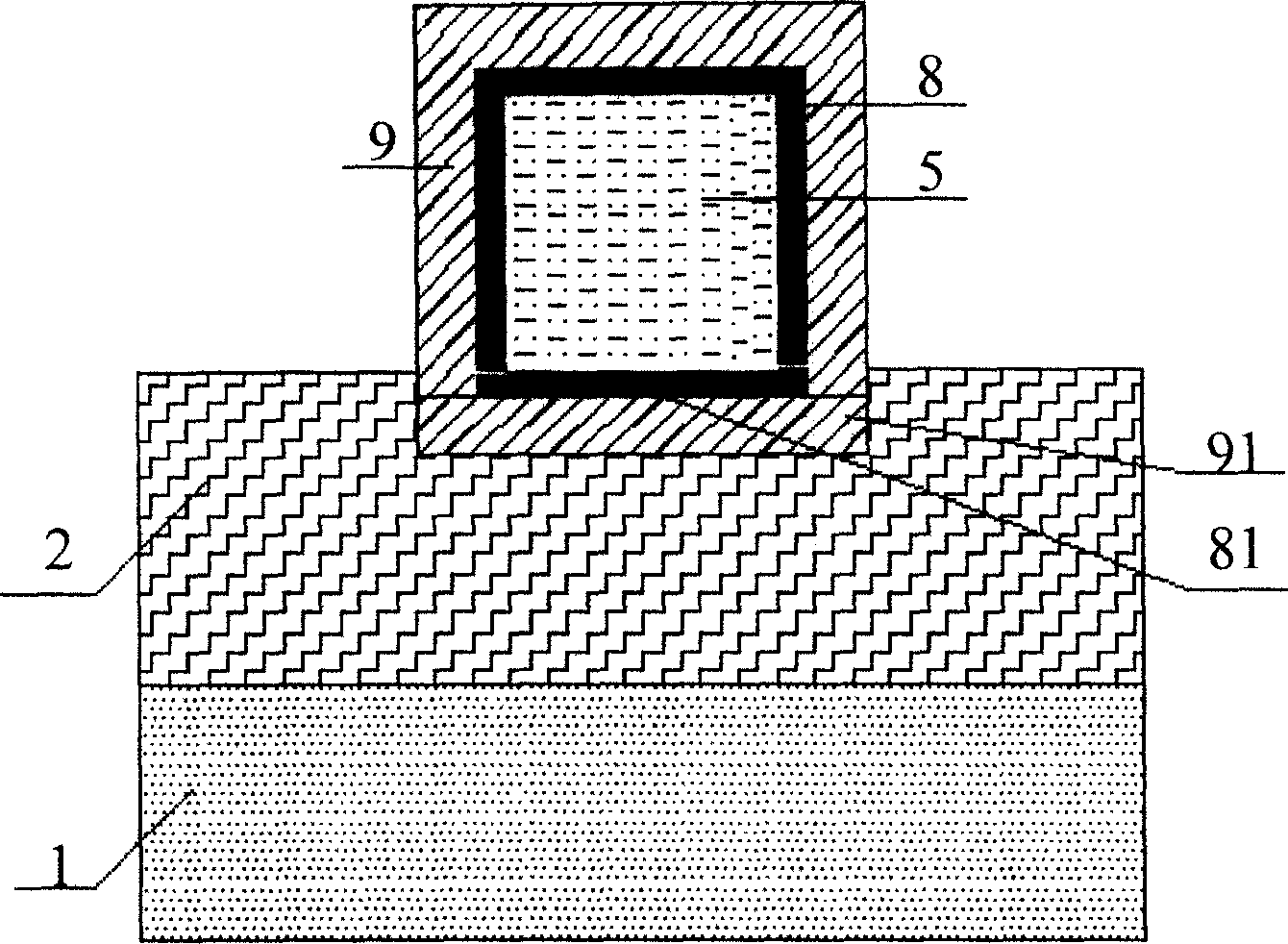 Three-dimensional multi-gate high-voltage N type transverse double-diffused metal-oxide semiconductor device