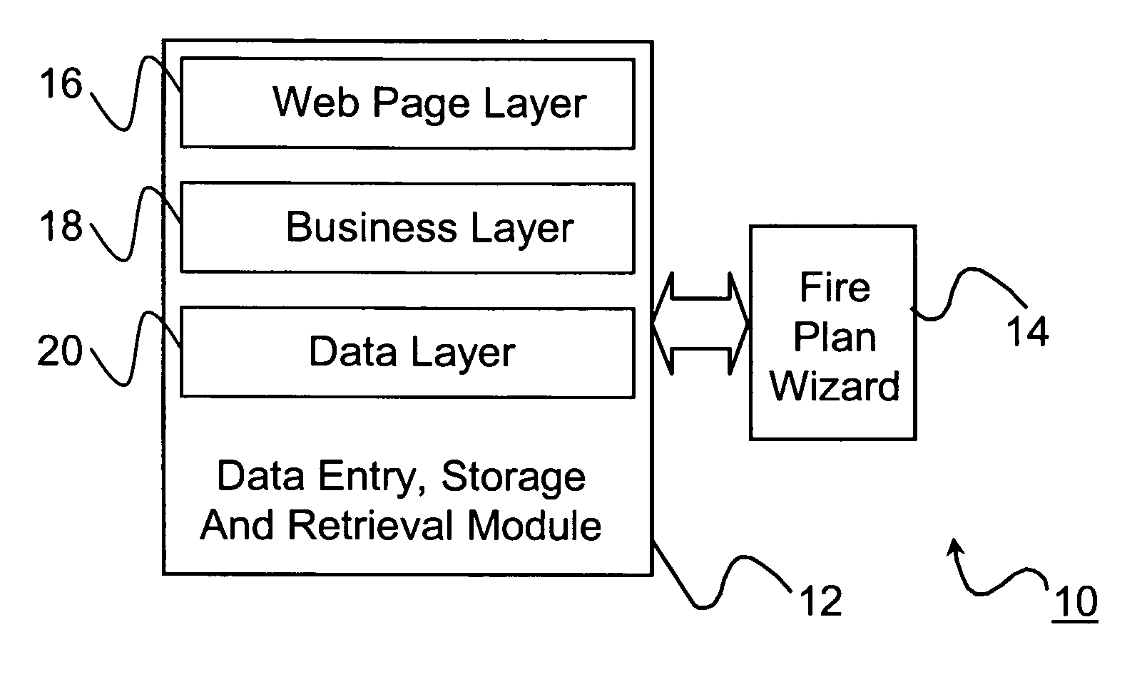 Online fire plan system and method