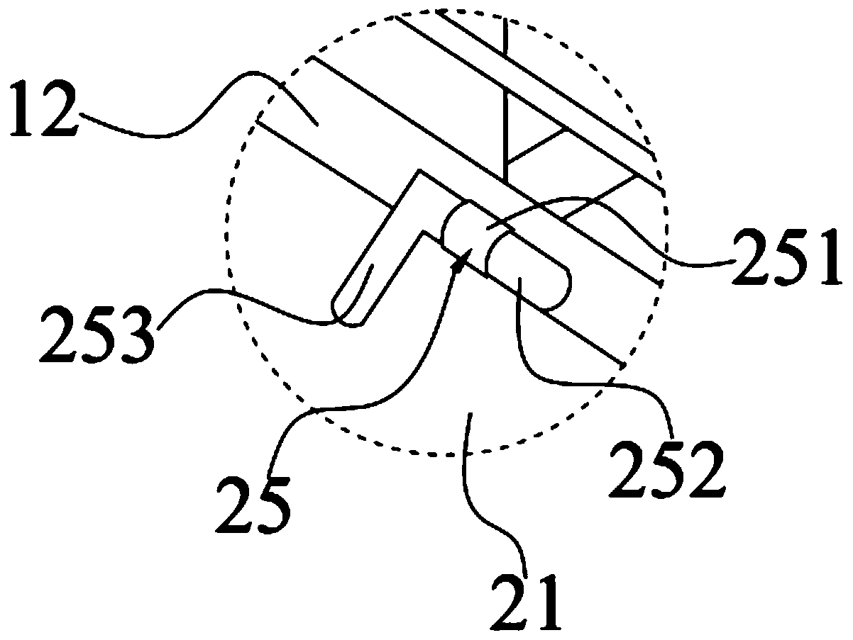 A method of using an arch rib high-altitude folding work platform