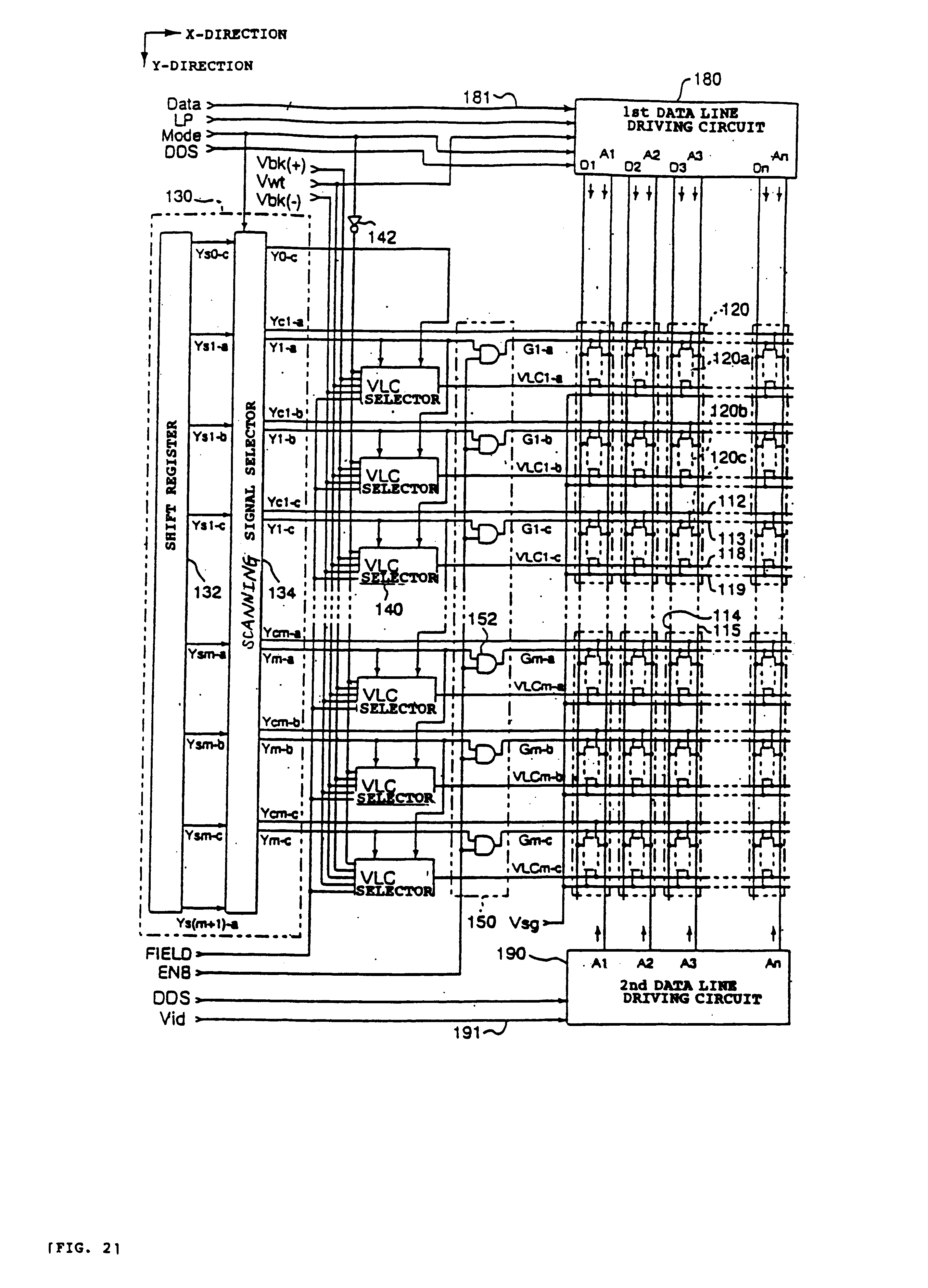 Driving method for electro-optical apparatus, driving circuit therefor, electro-optical apparatus, and electronic equipment